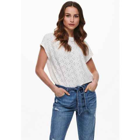 ONLY Kurzarmshirt ONLSMILLA S/S TOP JRS NOOS