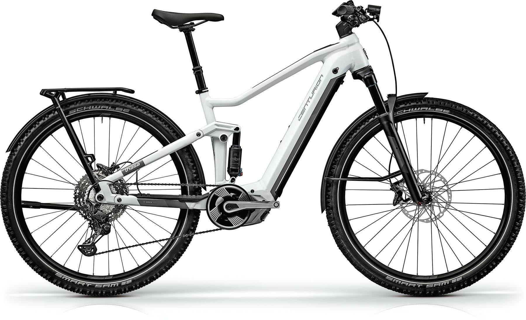Centurion E-Bike Touren Bike LHASA R2600i EQ weißsilber/grau 29" 625 Wh Diamant, 11 Gang Shimano Shimano Deore XT RD-M8130-11 Linkglide Schaltwerk