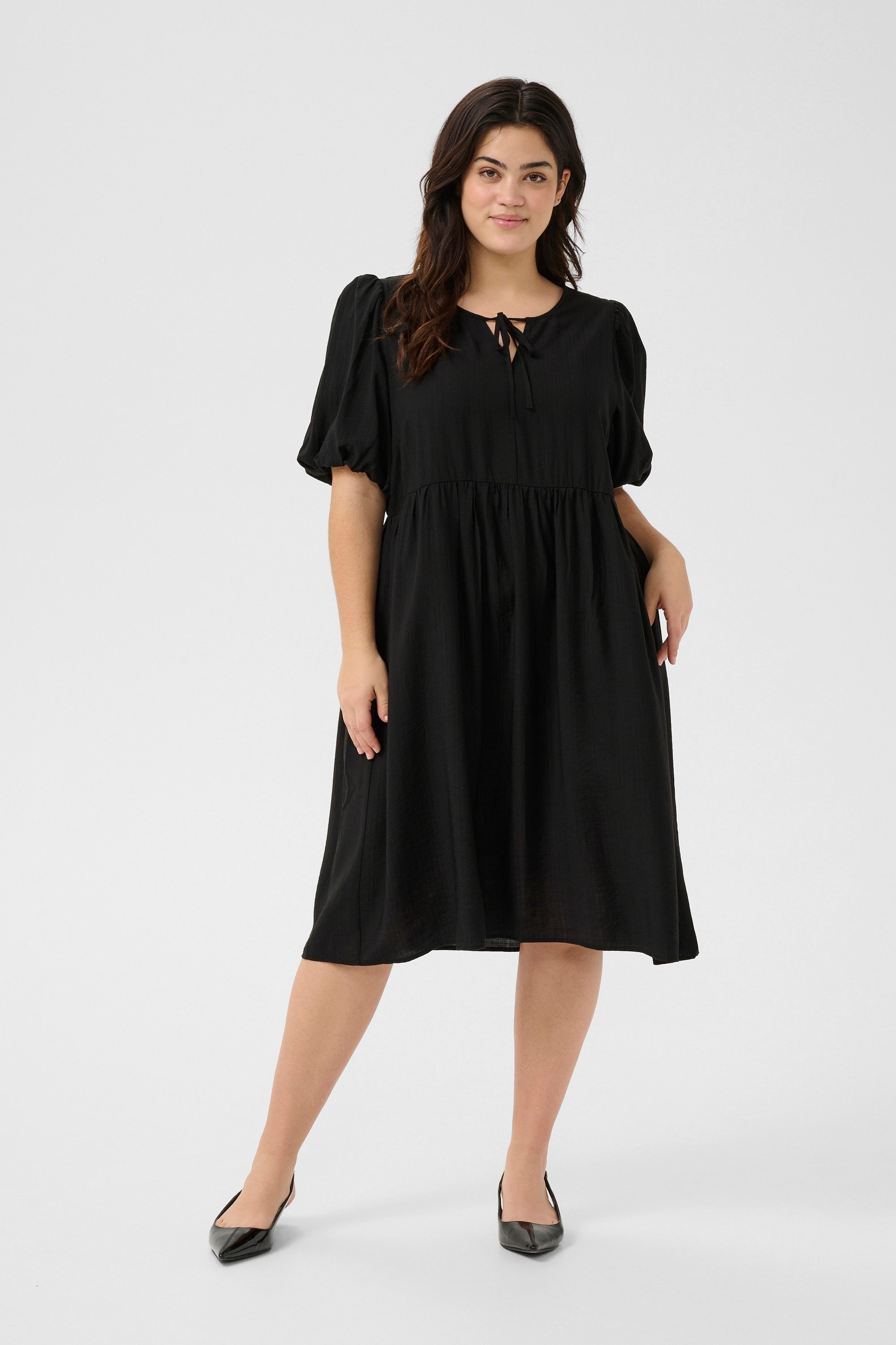KAFFE Curve Blusenkleid Kleid KCmeriana Große günstig online kaufen
