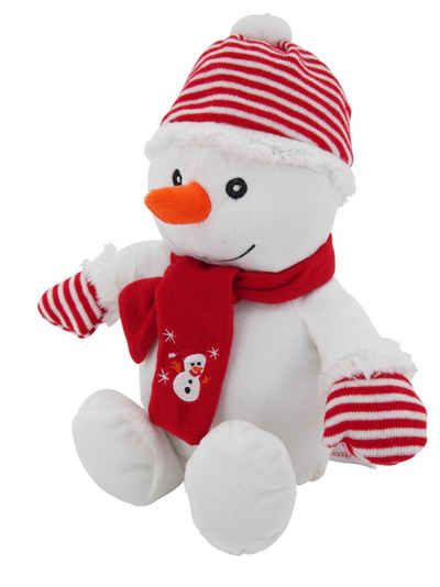 Sweety-Toys Kuscheltier Sweety Toys 4720 Schneemann Weihnachtsmann 42 cm