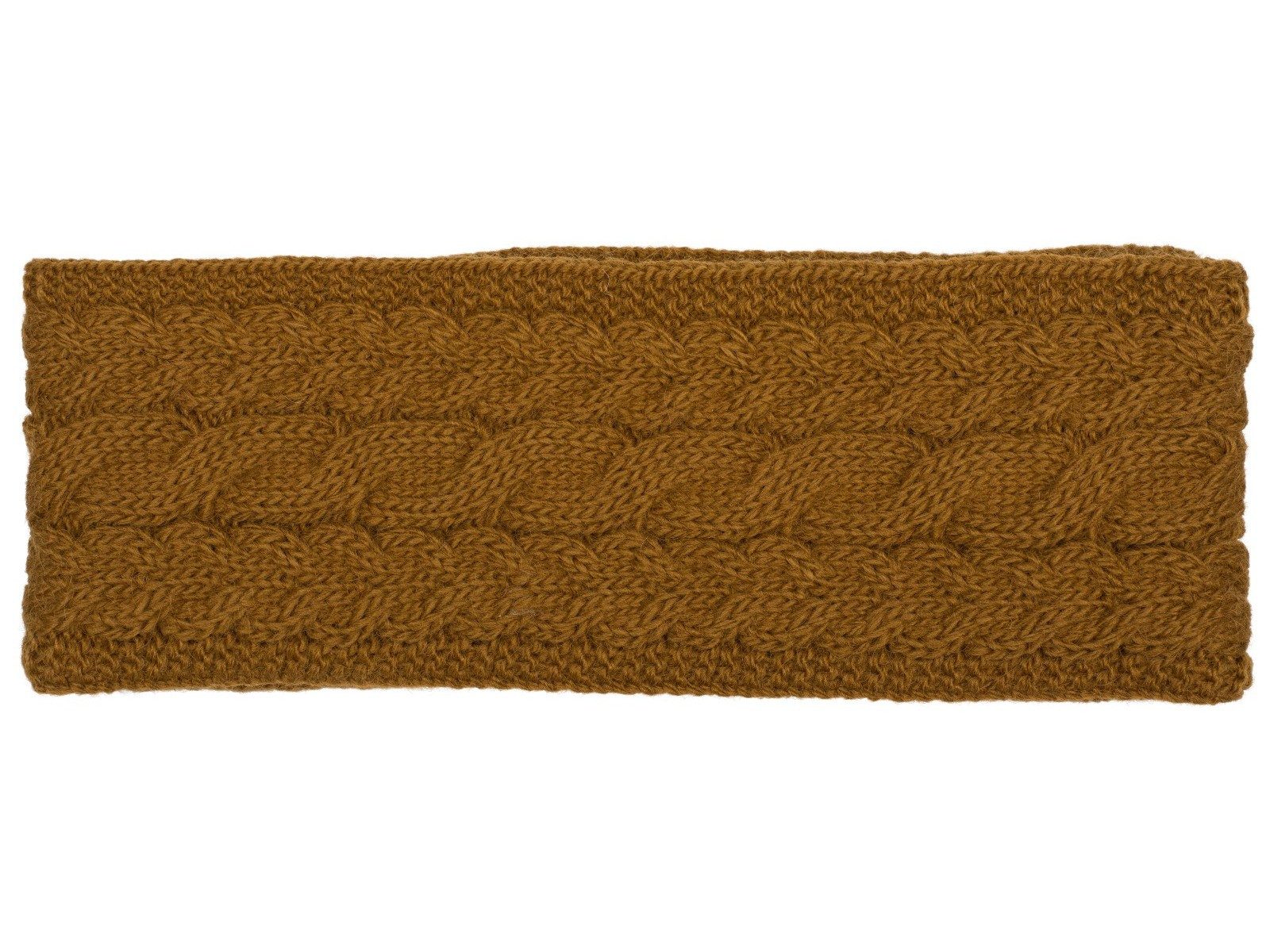 Stirnband Strick Stirnband mit Zopfmuster