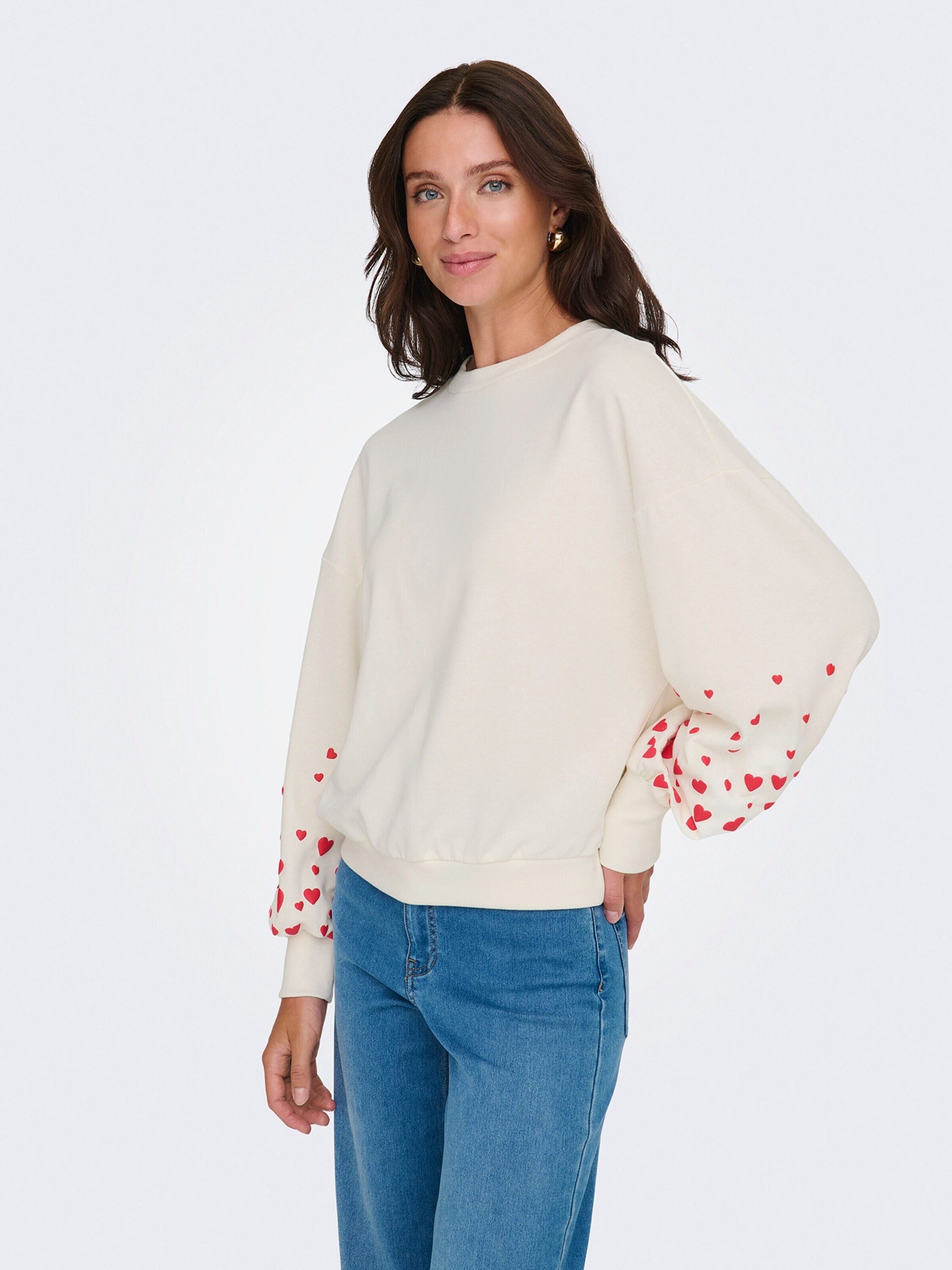 ONLY Sweatshirt ONLBrooke (1-tlg) Plain/ohne Details