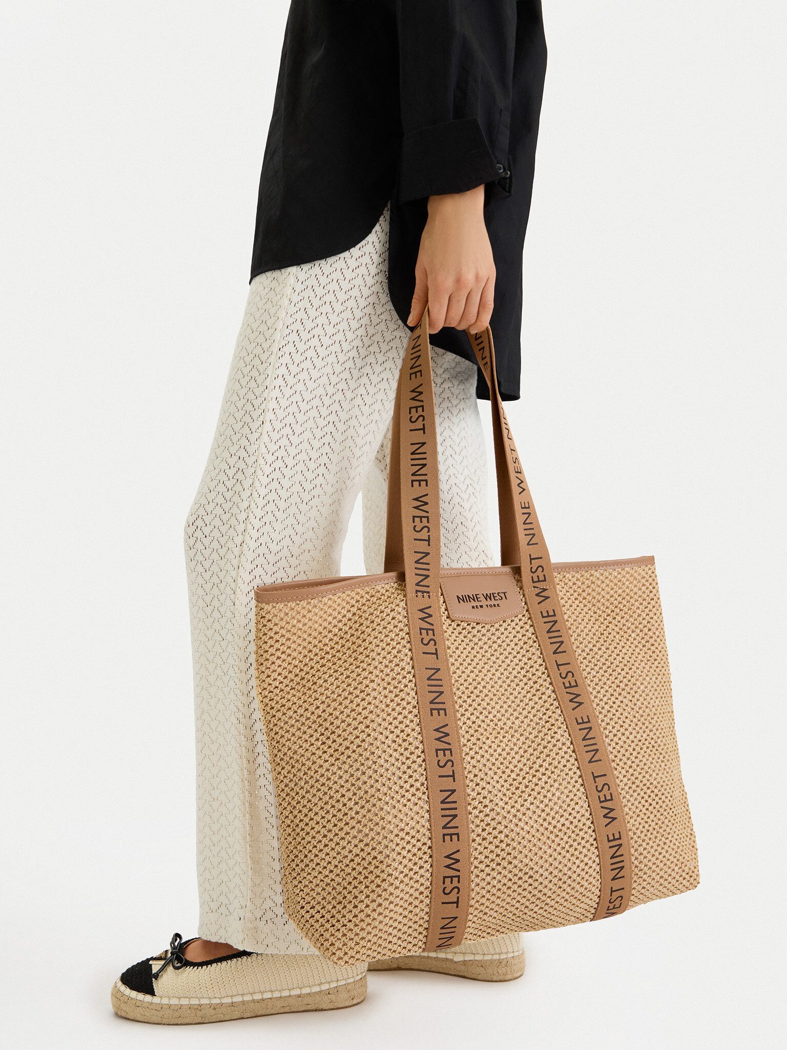 Nine West Handtasche Nine West Damenhandtasche Beige NINE WEST-CEO-AVENIA-LA374-4513-6 Beig