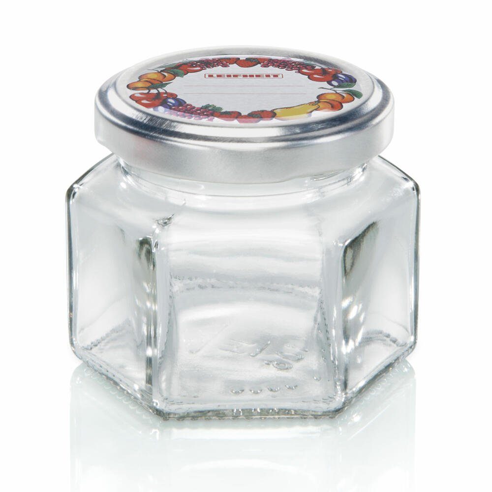 ml, 106 Einmachglas (1-tlg) Glas, Leifheit Sechskantglas