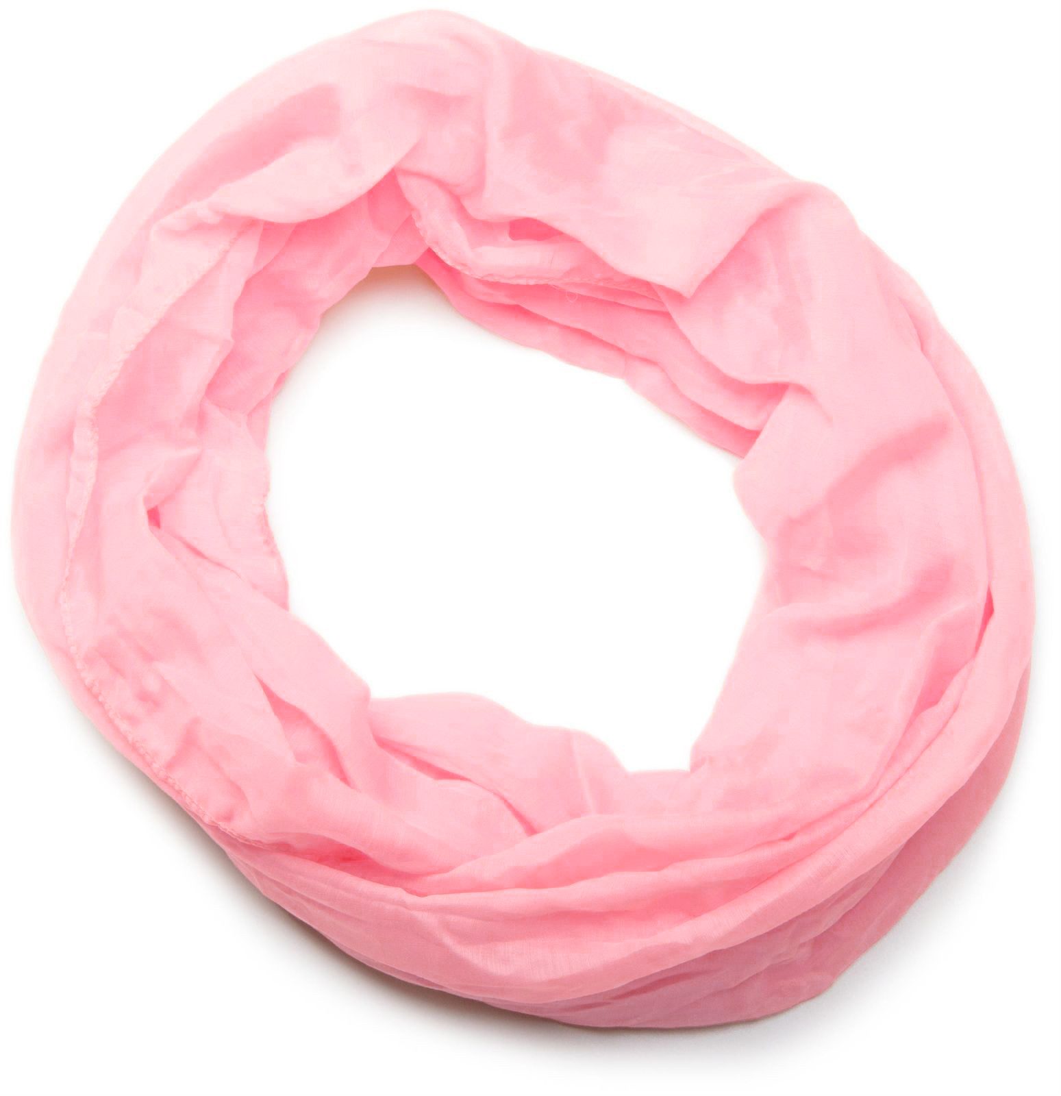 styleBREAKER Loop Seidiger unifarbener Loop, (1-St)
