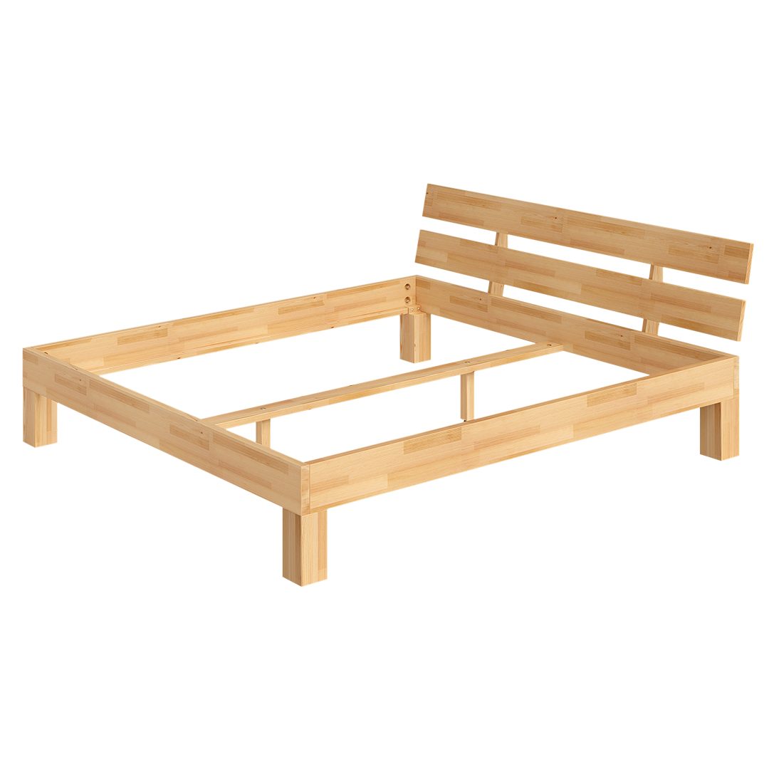 skølm. Bettgestell Floki (Massivholzbett, auch verfügbar in 90x200, 120x200 günstig online kaufen