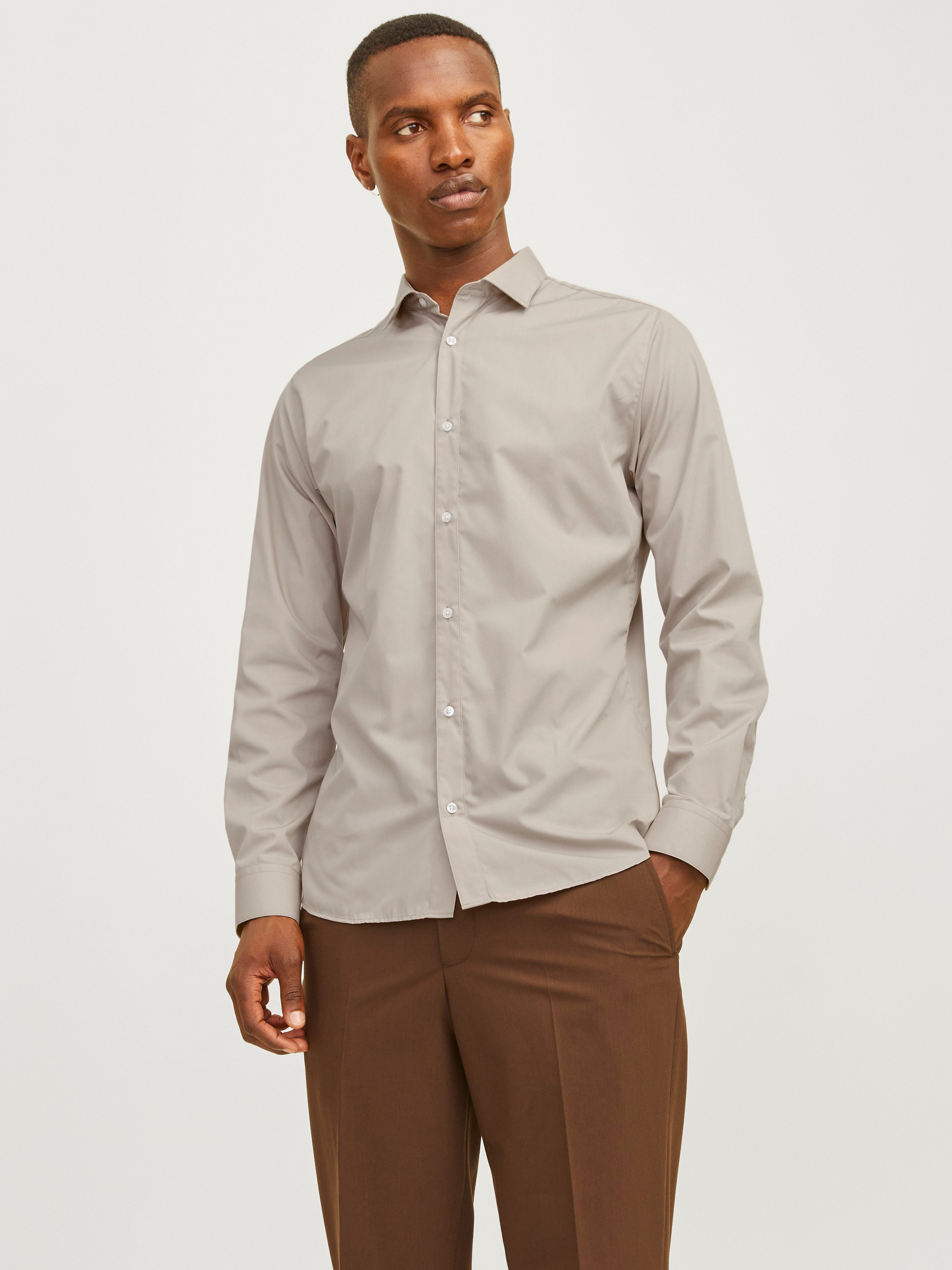 Jack & Jones Langarmhemd JJJOE SHIRT LS PLAIN günstig online kaufen