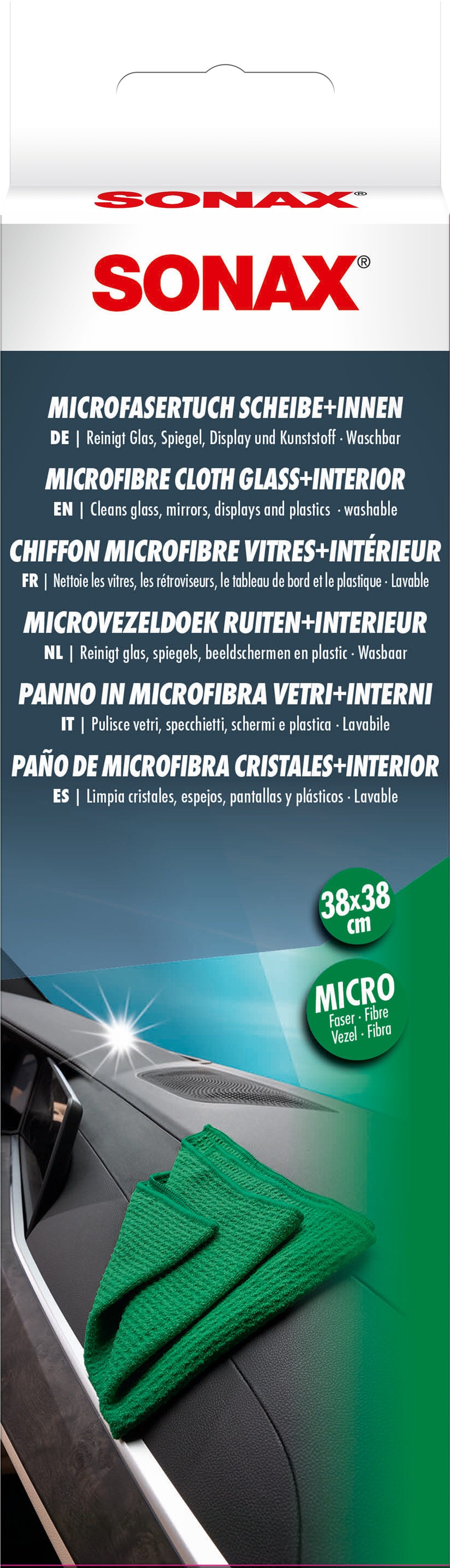 Sonax SONAX Scheibe+Innen Mikrofasertücher Mikrofasertuch
