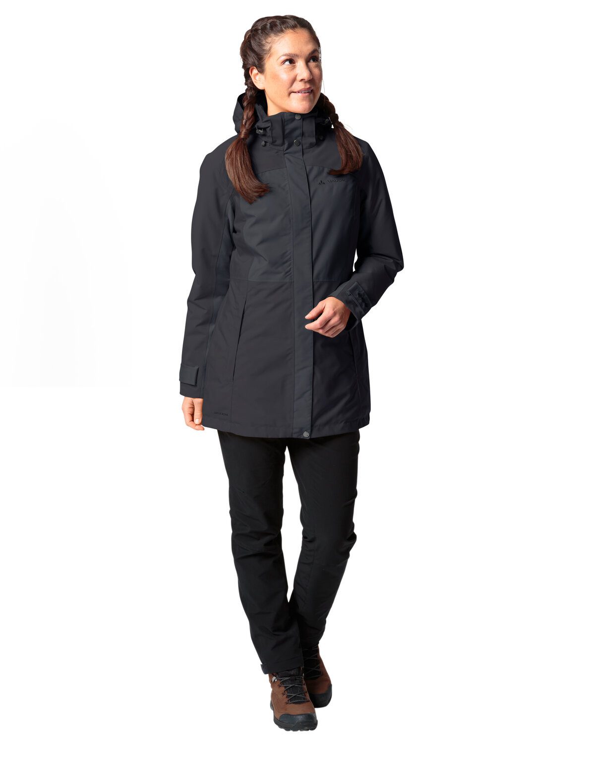 VAUDE Wintermantel Women's SKOMER Winter Parka II CS Winterparka Outdoormantel Wasserdichter, wattierter Damen Winterparka