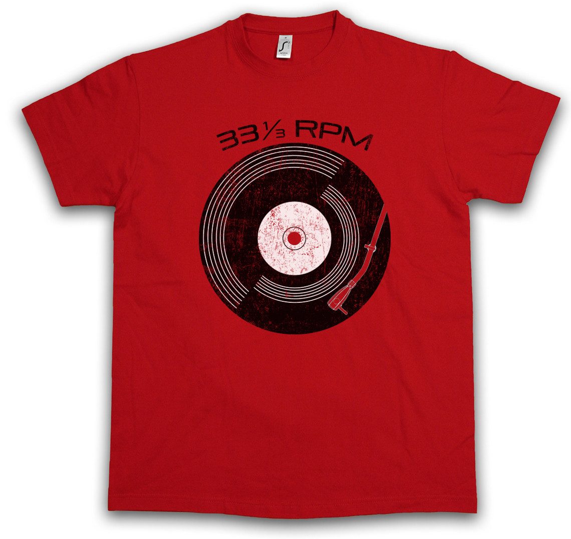 Urban Backwoods Print-Shirt Record 33 RPM günstig online kaufen