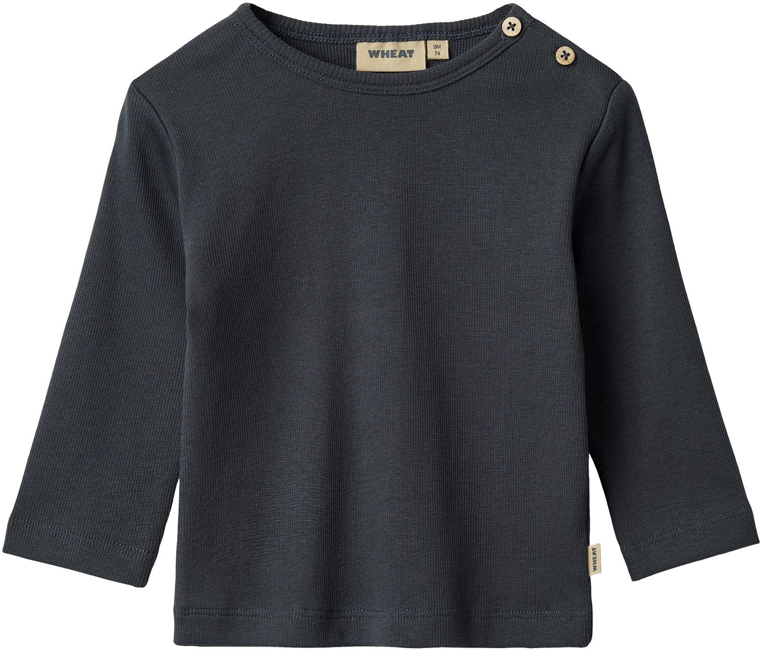 WHEAT Langarmshirt Milo in toller Rippen-Qualität