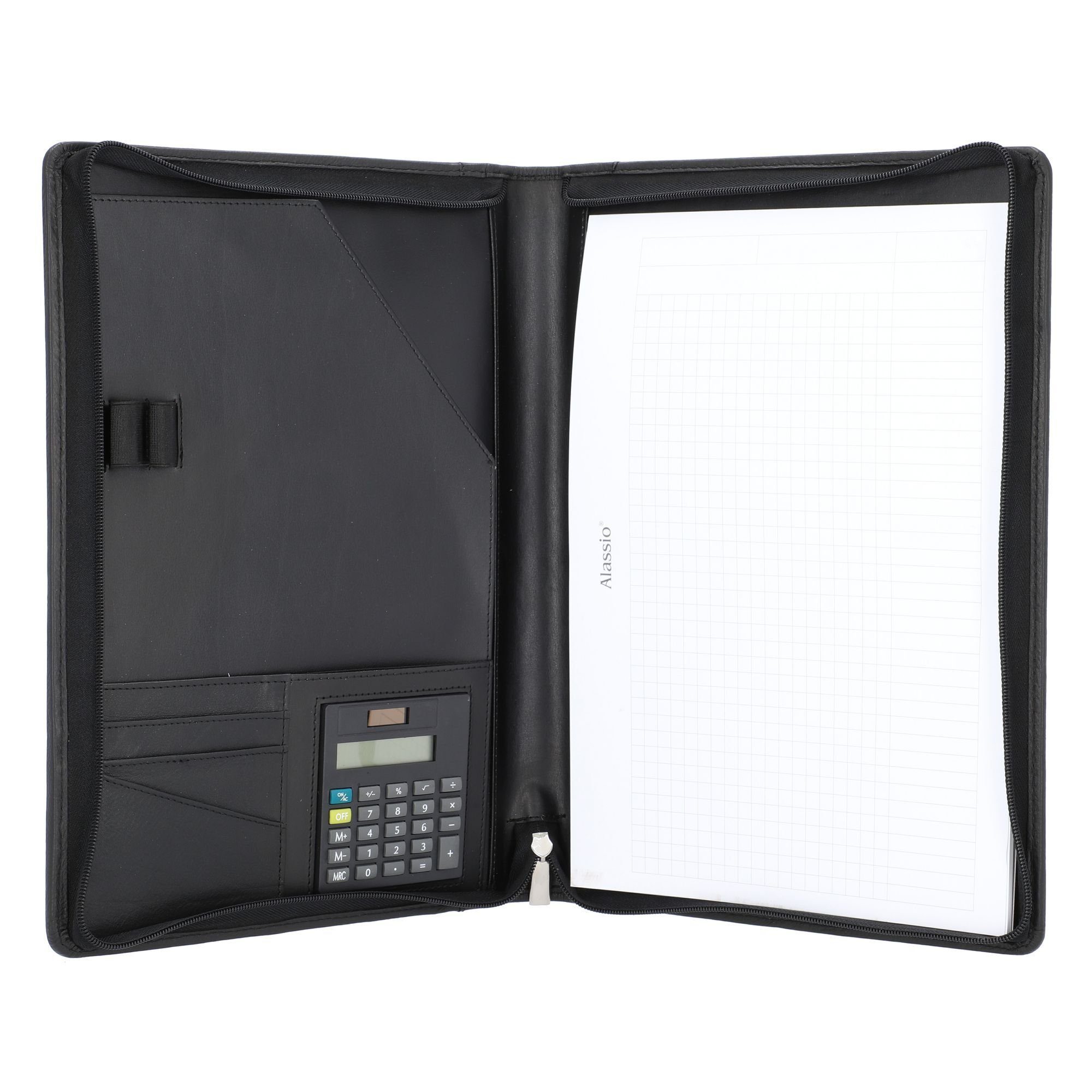 Alassio® Schreibmappe Catana, Leder