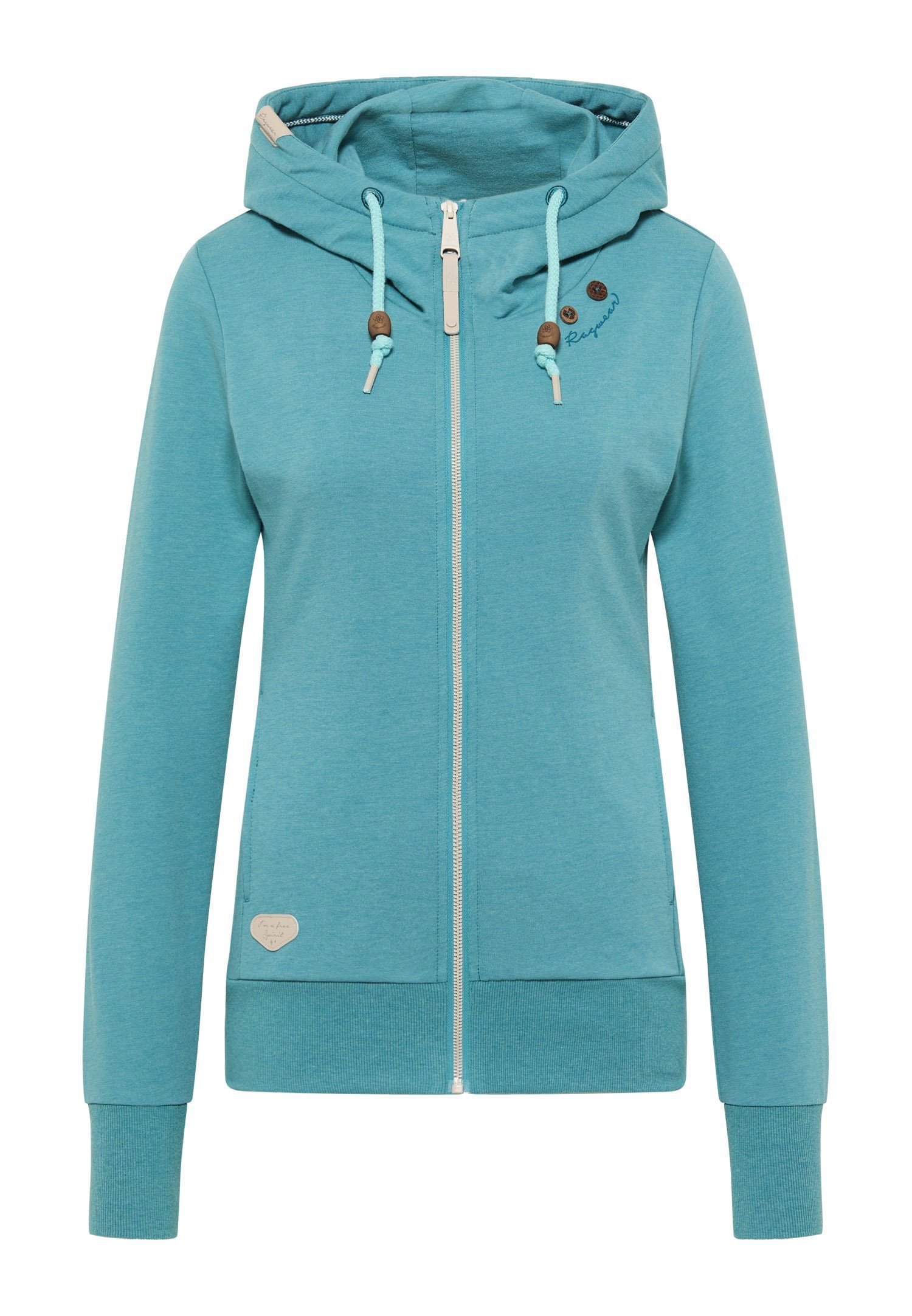 Mode PAYA Nachhaltige aqua light Sweatshirt Vegane Ragwear &