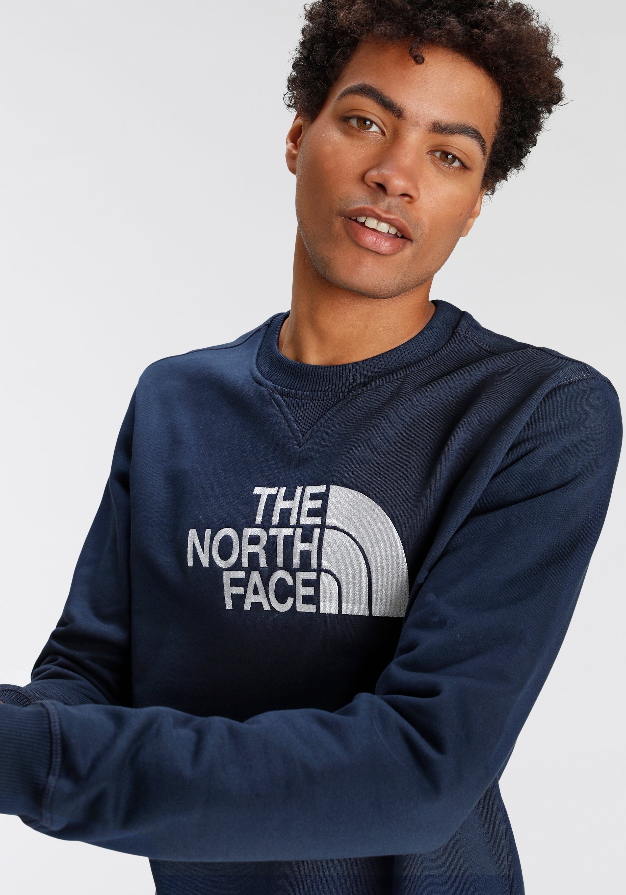 DREW The Face marine North PEAK Sweatshirt