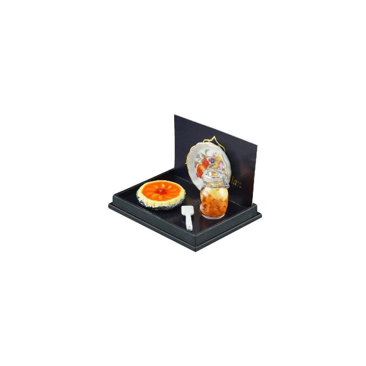 Porzellan - 001.416/5 1:12 Miniatur Pfirsich Maßstab im Reutter Tarte, Dekofigur
