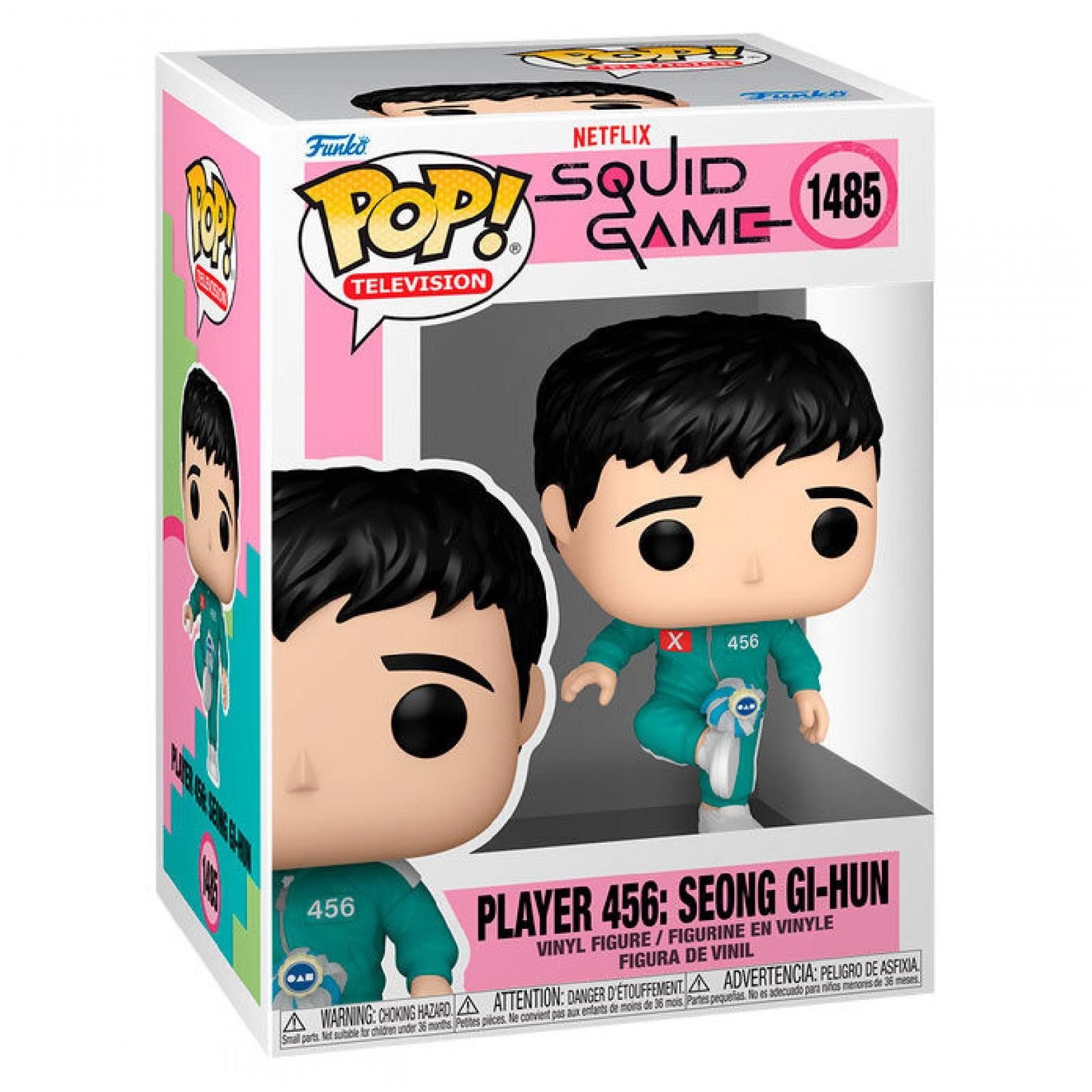Funko Sammelfigur Squid Game Player 454 Seong Gi-Hun #1485