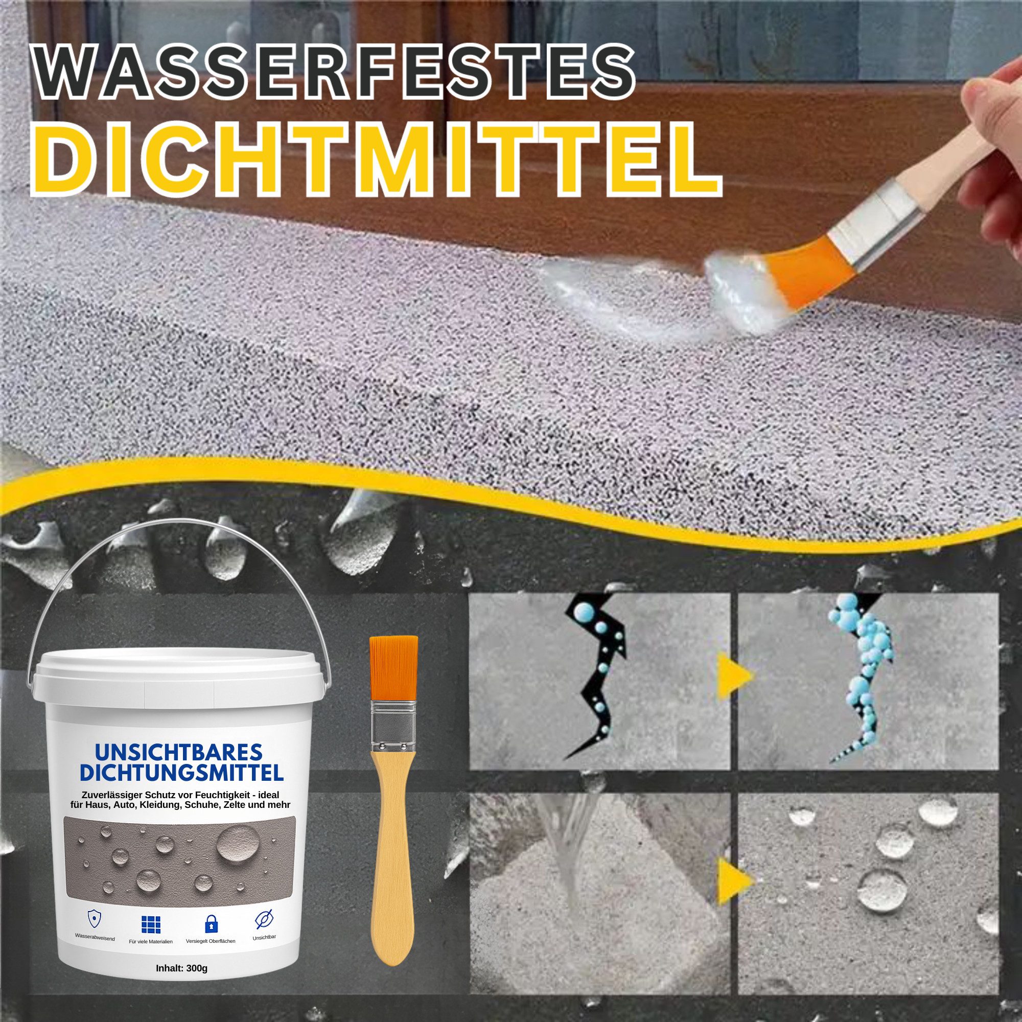 Geschenkehöhle Reparaturmasse 300g Dichtmittel Wasserfest - günstig online kaufen