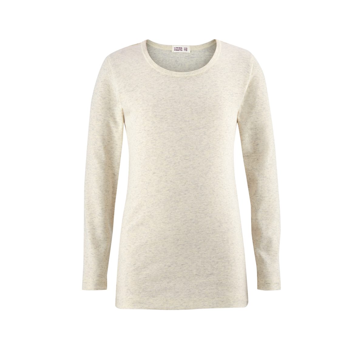 LIVING CRAFTS Langarmshirt HORSE GOTS zertifiziert