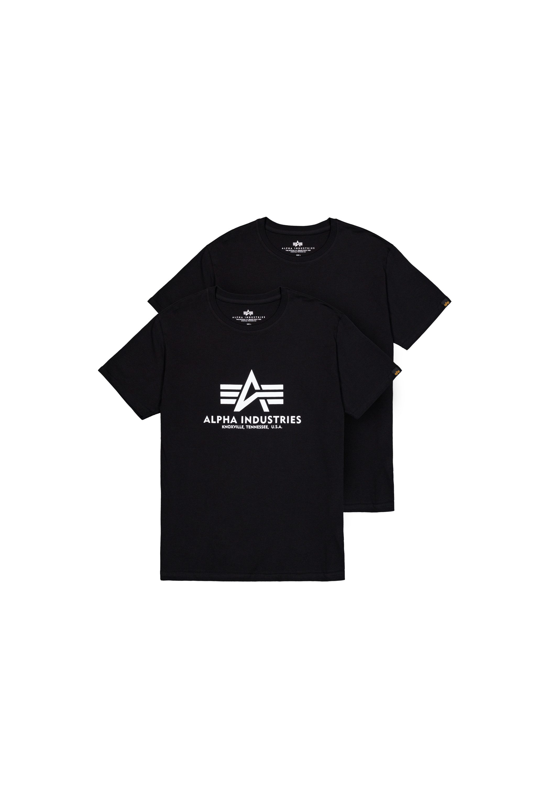 Alpha Industries T-Shirt Basic T-Shirt BL 2 Pack. € 45,00