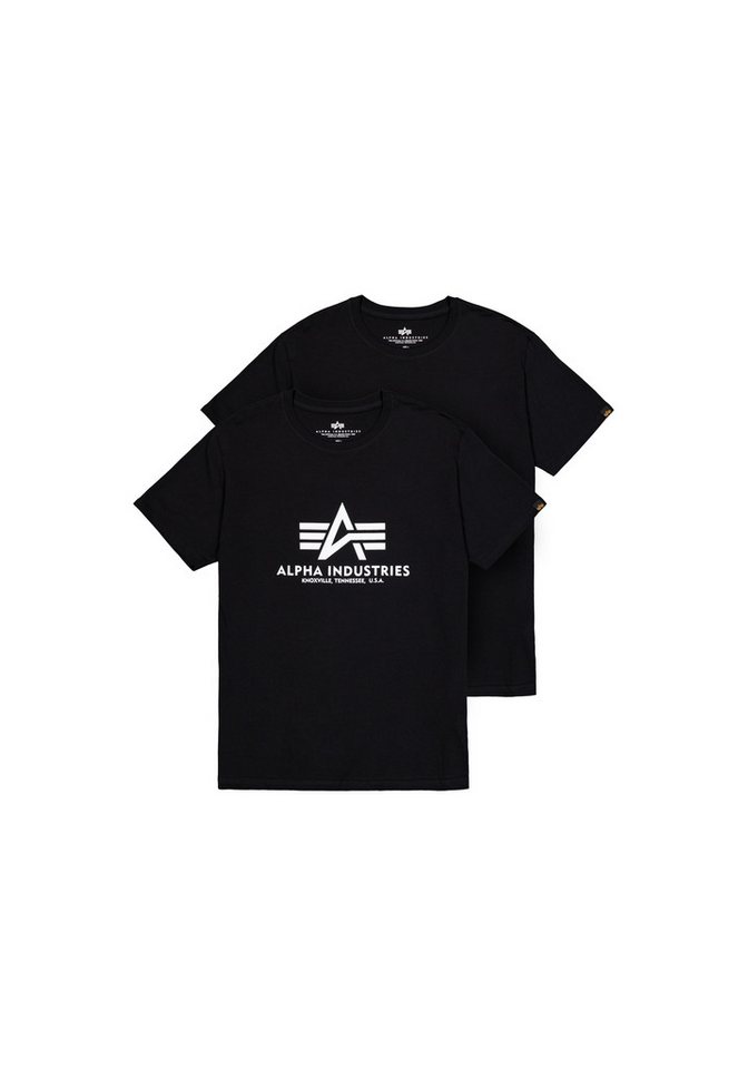 Alpha Industries T-Shirt Basic T-Shirt BL 2 Pack