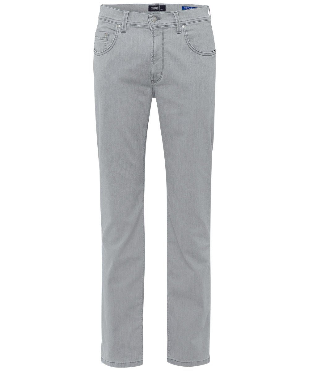 5-Pocket-Jeans PIONEER RANDO COOLMAX grey stonewash 16801 6758.9831 - MEGAFLEX