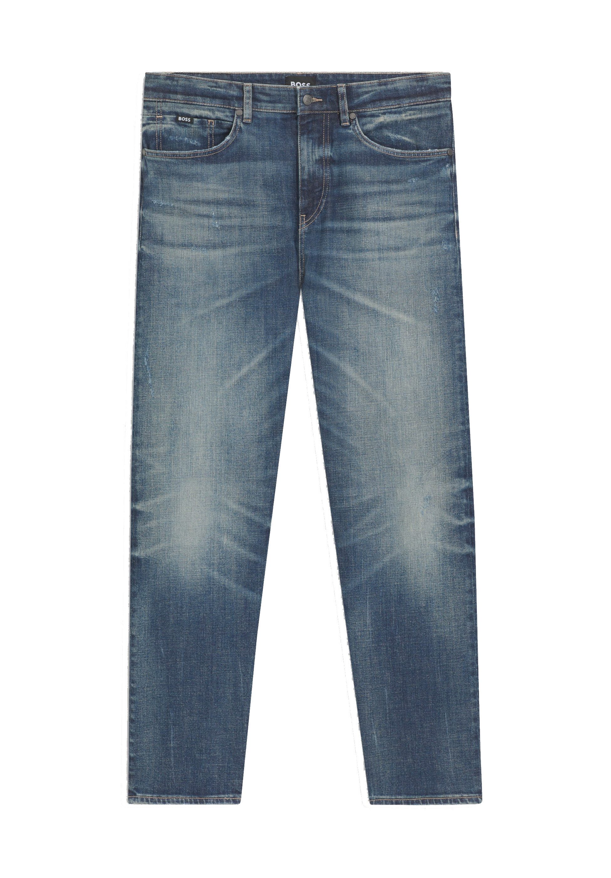 5-Pocket-Jeans aus blauem Stretch-Denim C-OGDEN