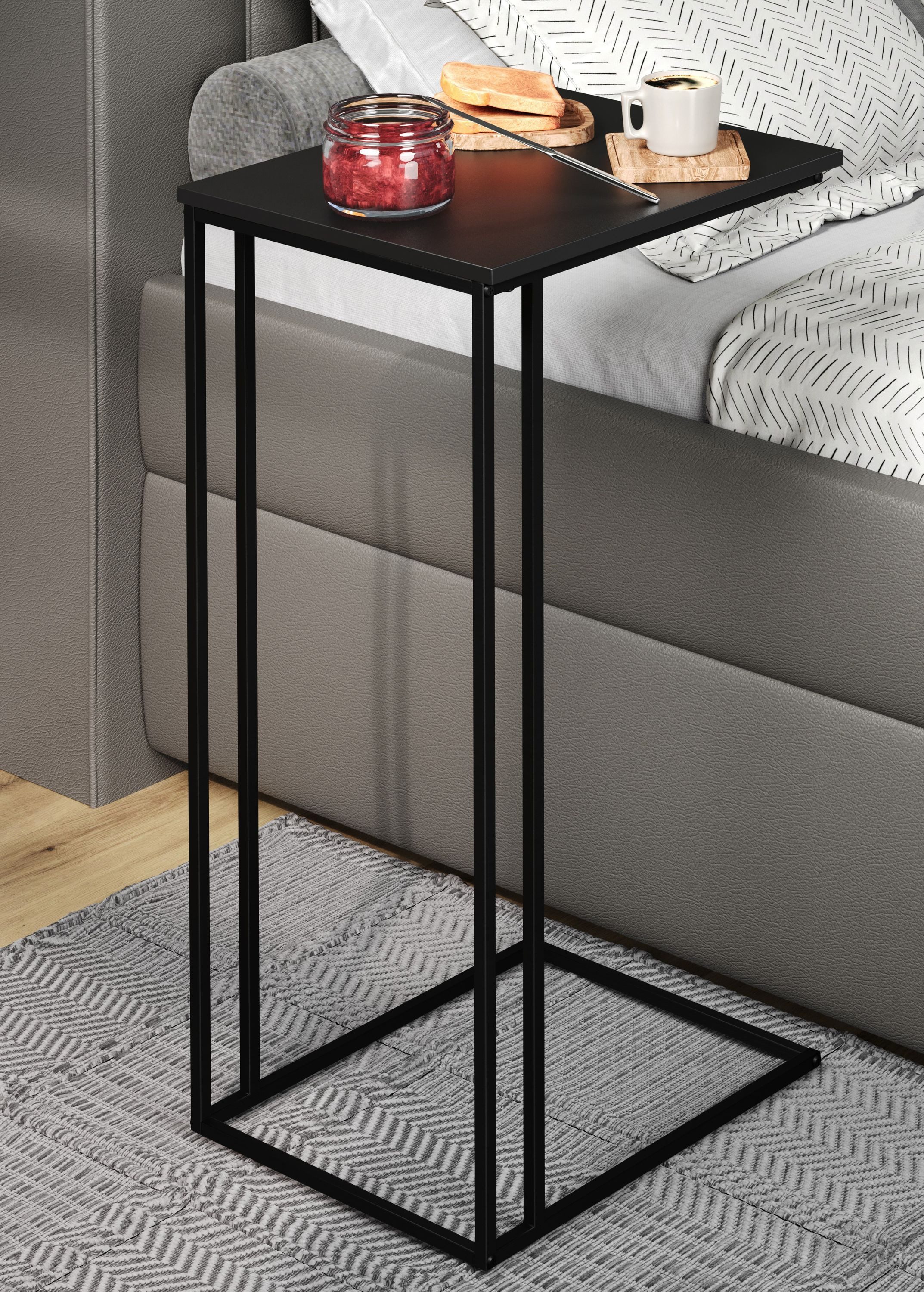 trendteam Beistelltisch (Tisch), Beistelltisch Nachttisch 50 x 91 x 40 cm