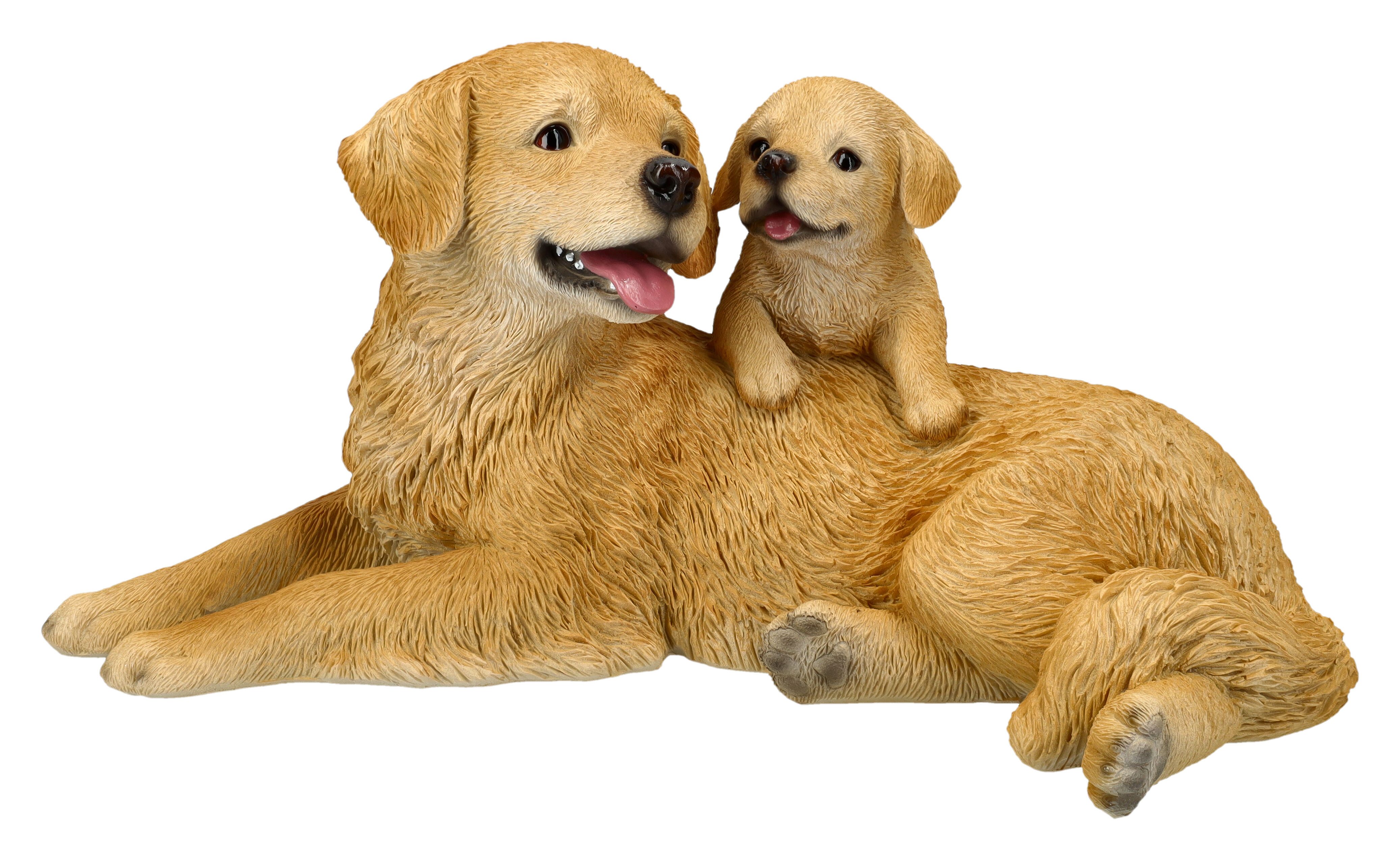 Figuren Shop GmbH Gartenfigur Gartenfigur Hunde günstig online kaufen