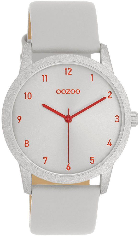 OOZOO Quarzuhr C11166, Armbanduhr, Damenuhr, Lederarmband günstig online kaufen