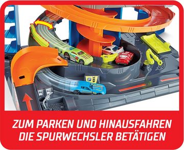 Hot Wheels Spiel-Parkgarage City Parkgarage Spielset, inkl. 1 Spielzeugauto und Zubehör