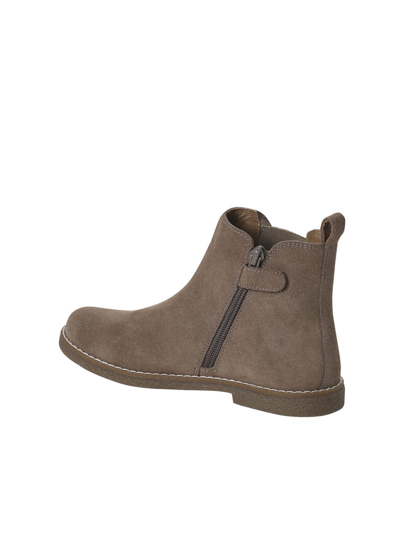 vertbaudet Mädchen Boots mit Reißverschluss, Glanzeffekt Stiefelette