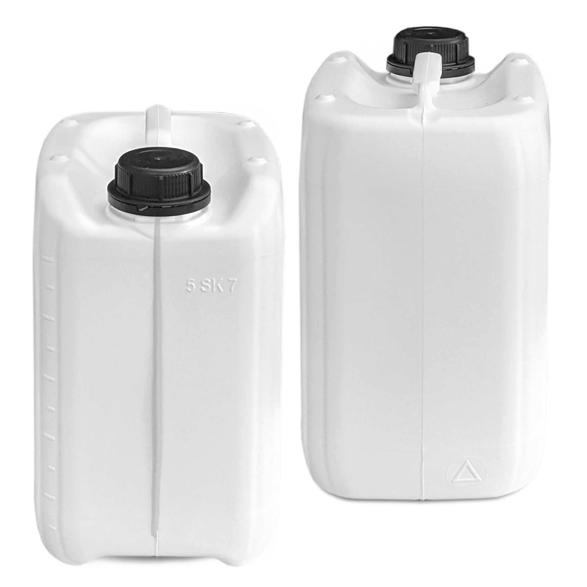 Plasteo Kanister (DIN 5 weiß 45) AFT-Hahn (1 Kanister mit Liter St) plasteo®