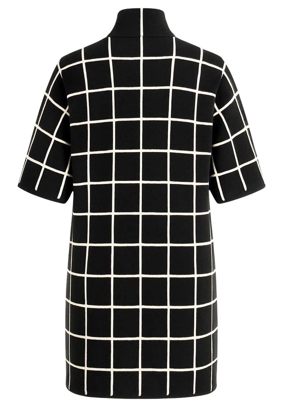 Mississhop Strickkleid Modisches Feinstrickkleid Longshirt in stilvollen Mustern M.423