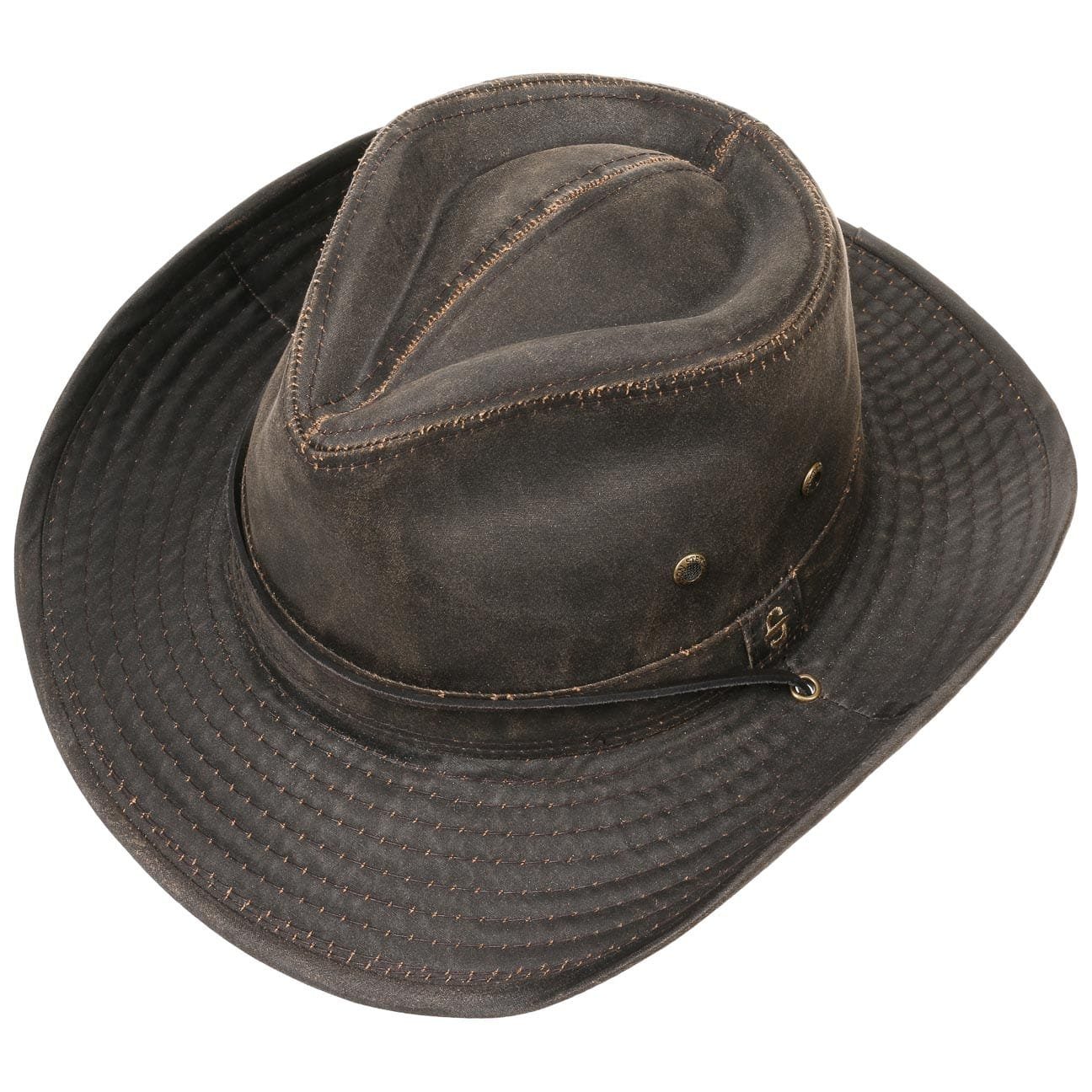 Stetson Sonnenhut (1-St) Baumwollhut mit Kinnband günstig online kaufen