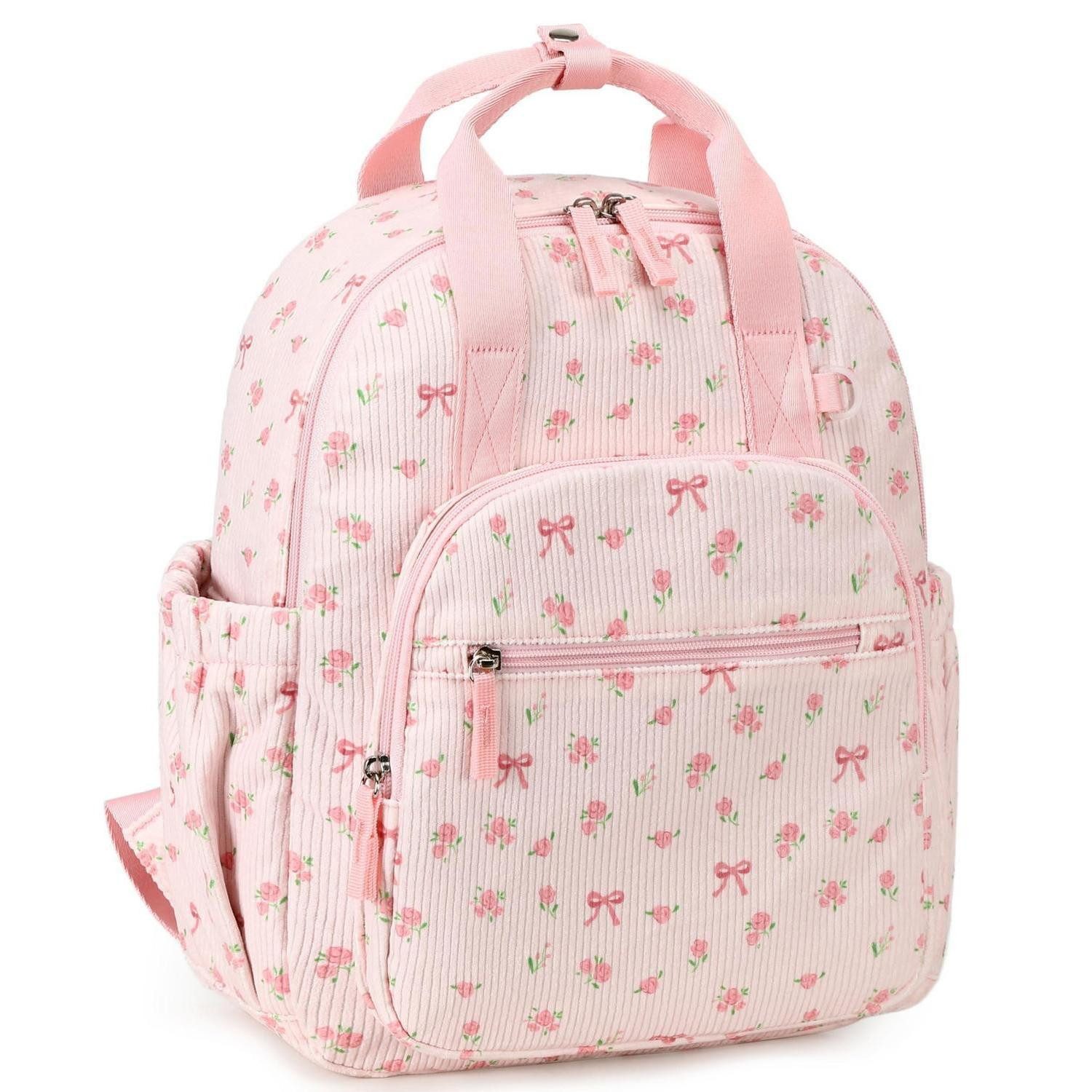 LuxusKollektion Kinderrucksack Kinderrucksack Mädchen Rosa Schmetterling 38cm
