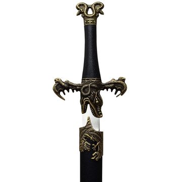 MystiCalls Spielzeug-Schwert Deko Dolch Lindwurm mit Scheide Ritterdolch Ritter Kostüm, (1-tlg), Lindwurm Abbildung