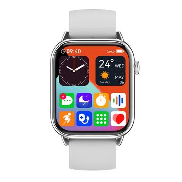 MIRUX Watch 45mm HD11 Telefonfunktion Aktivitätstracker NFC Smartwatch