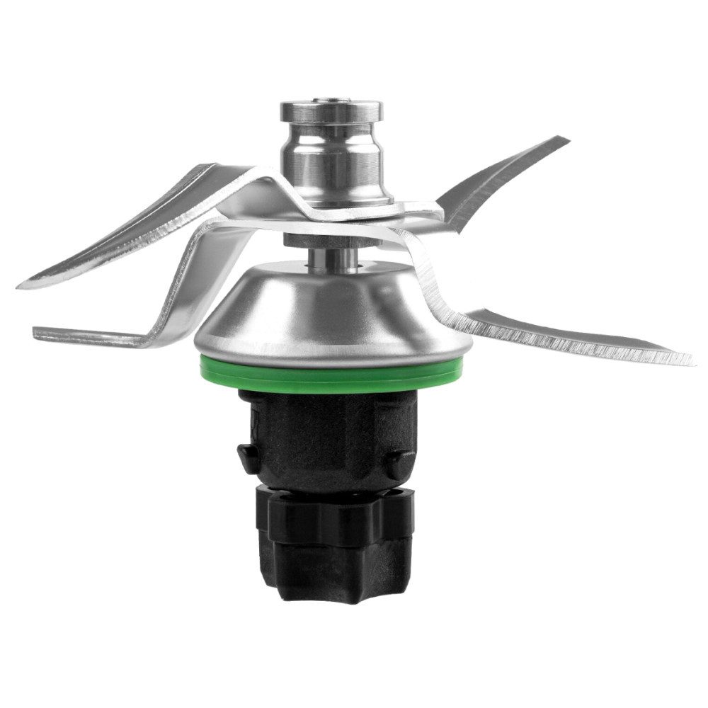 Trade-Shop Flügelmesser Mix-Messer passend für Thermomix TM5, TM6 Küchenmaschine, Im Rechts- oder Linkslauf drehbar, mit 4 Klingen, inkl. Dichtungsring