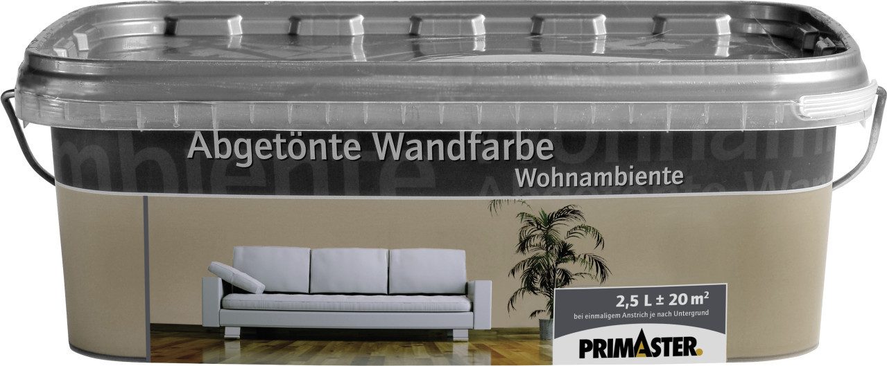 Wandfarbe Primaster Wandfarbe Wohnambiente 2,5 L kakao