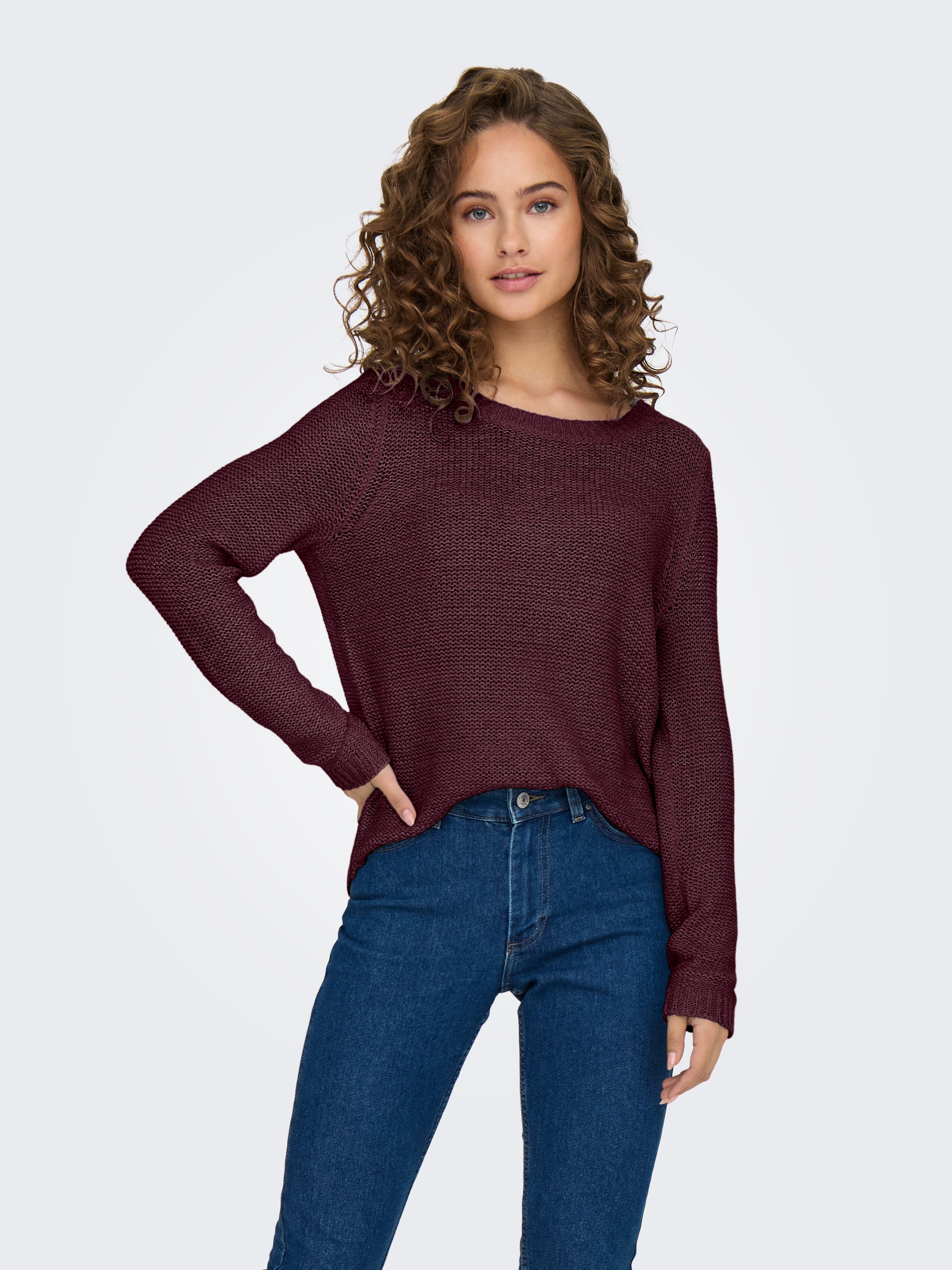 ONLY Strickpullover ONLGEENA XO L/S PULLOVER günstig online kaufen