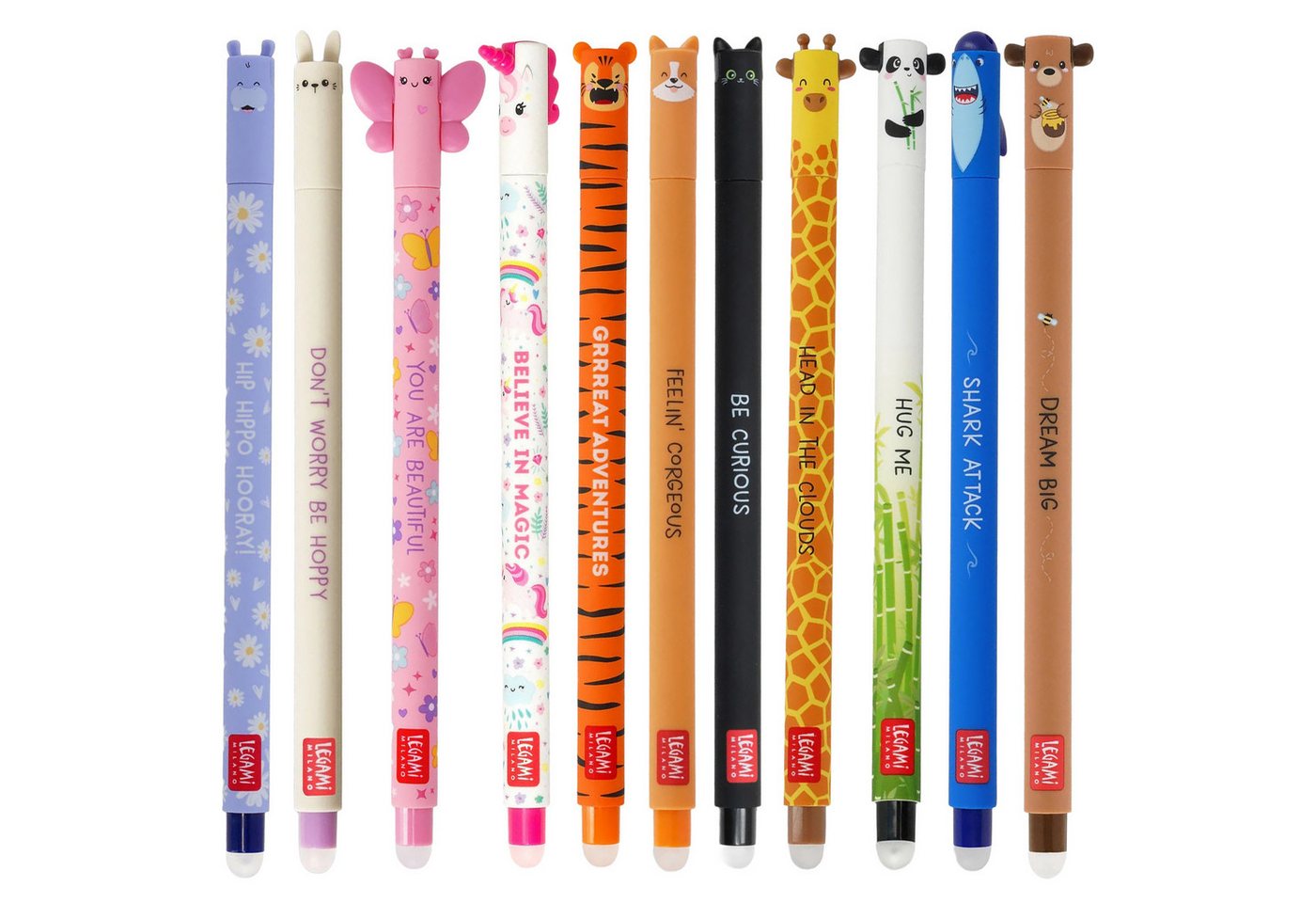 Legami Gelschreiber LEGAMI Set mit radierbaren Gelstiften, radierbar, (11-tlg)
