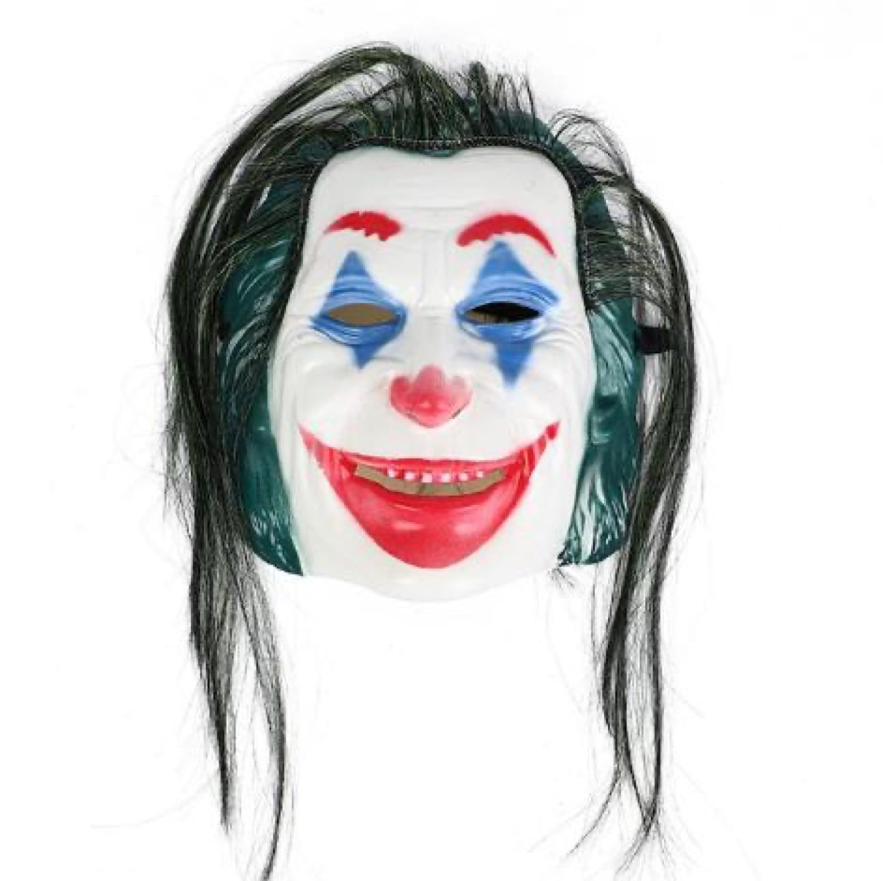 Verkleidungsmaske Joker Gesichtsmaske – Kostüm Zubehör für Damen & Herren