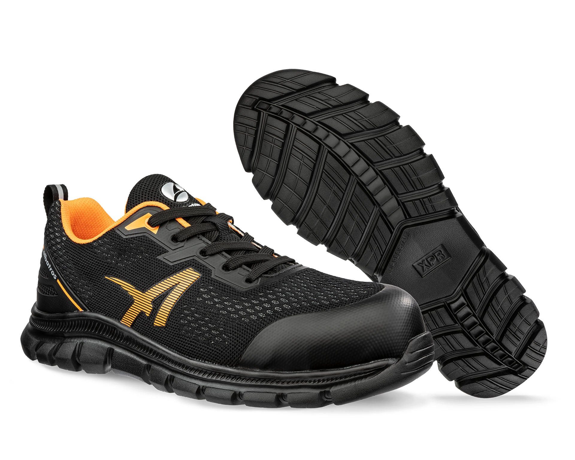 Albatros ALBATROS LEVITATE GREY LOW Sicherheitsschuh S1PS Sicherheitsschuh Zehenkappe