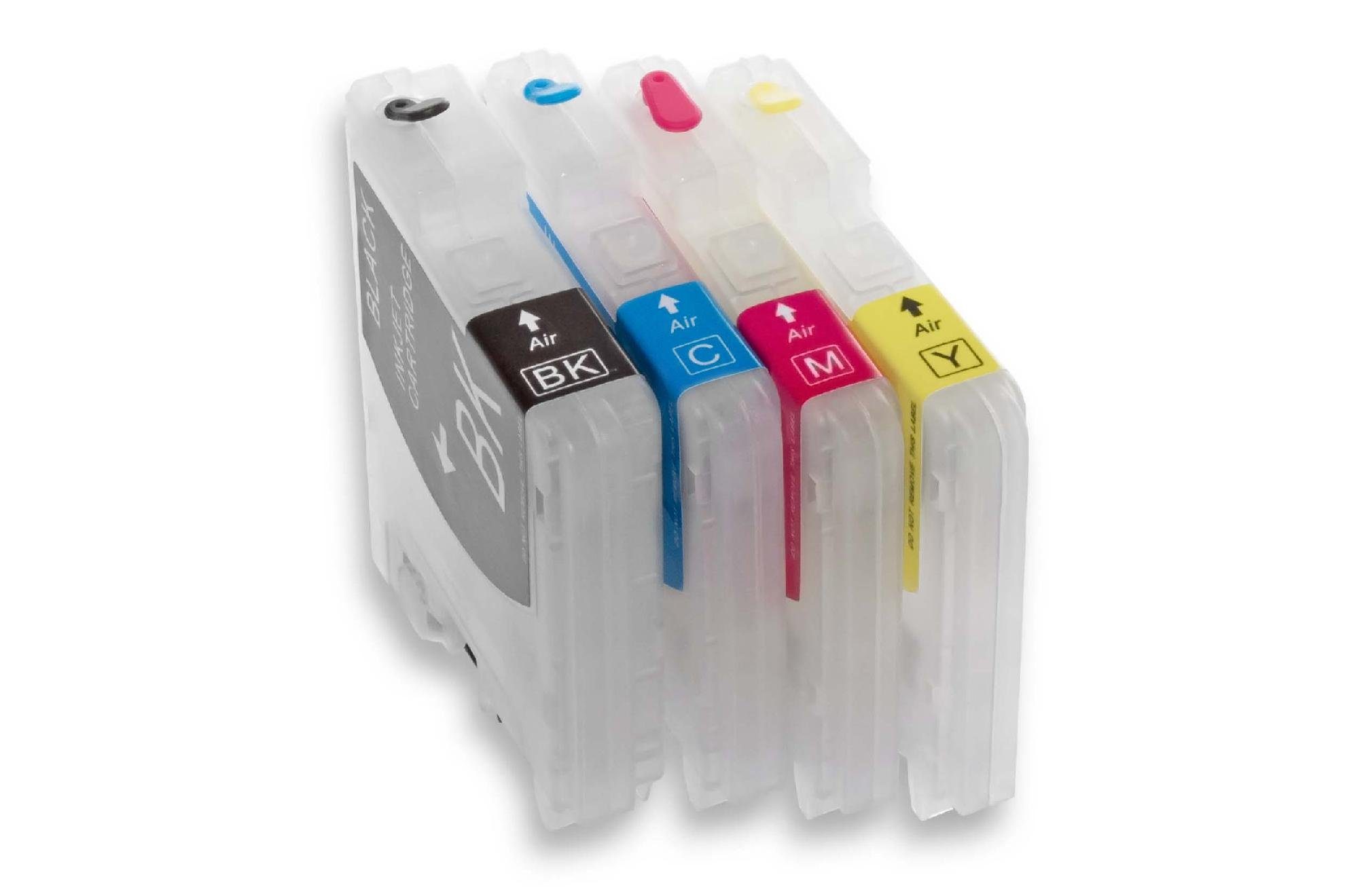 vhbw Tintenpatrone (passend für Brother DCP-195C, DCP-365CN, DCP-375CW, DCP-385C Drucker & Kopierer Tintenstrahldrucker)