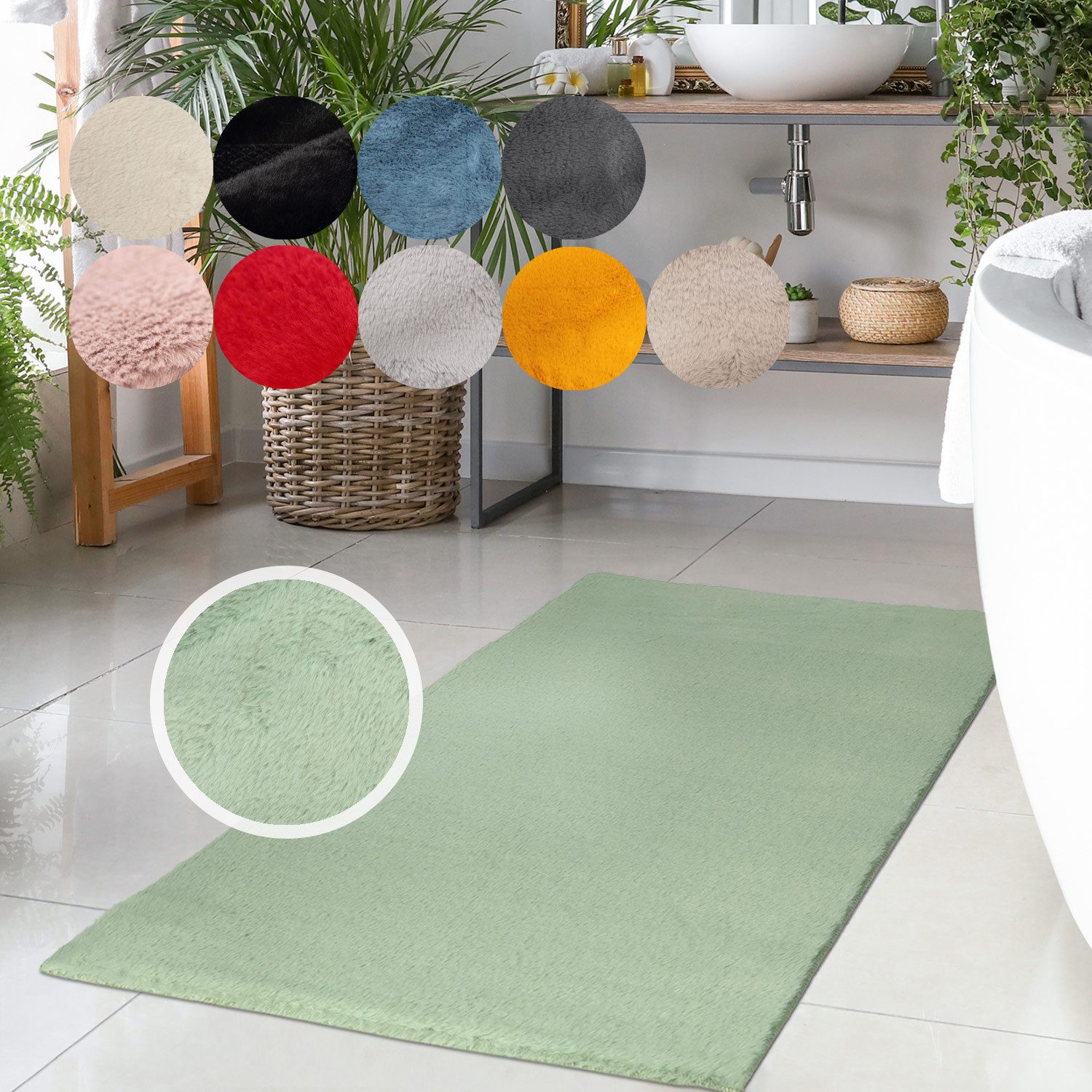 Carpet City Badematte Topia Mats, Badteppich günstig online kaufen