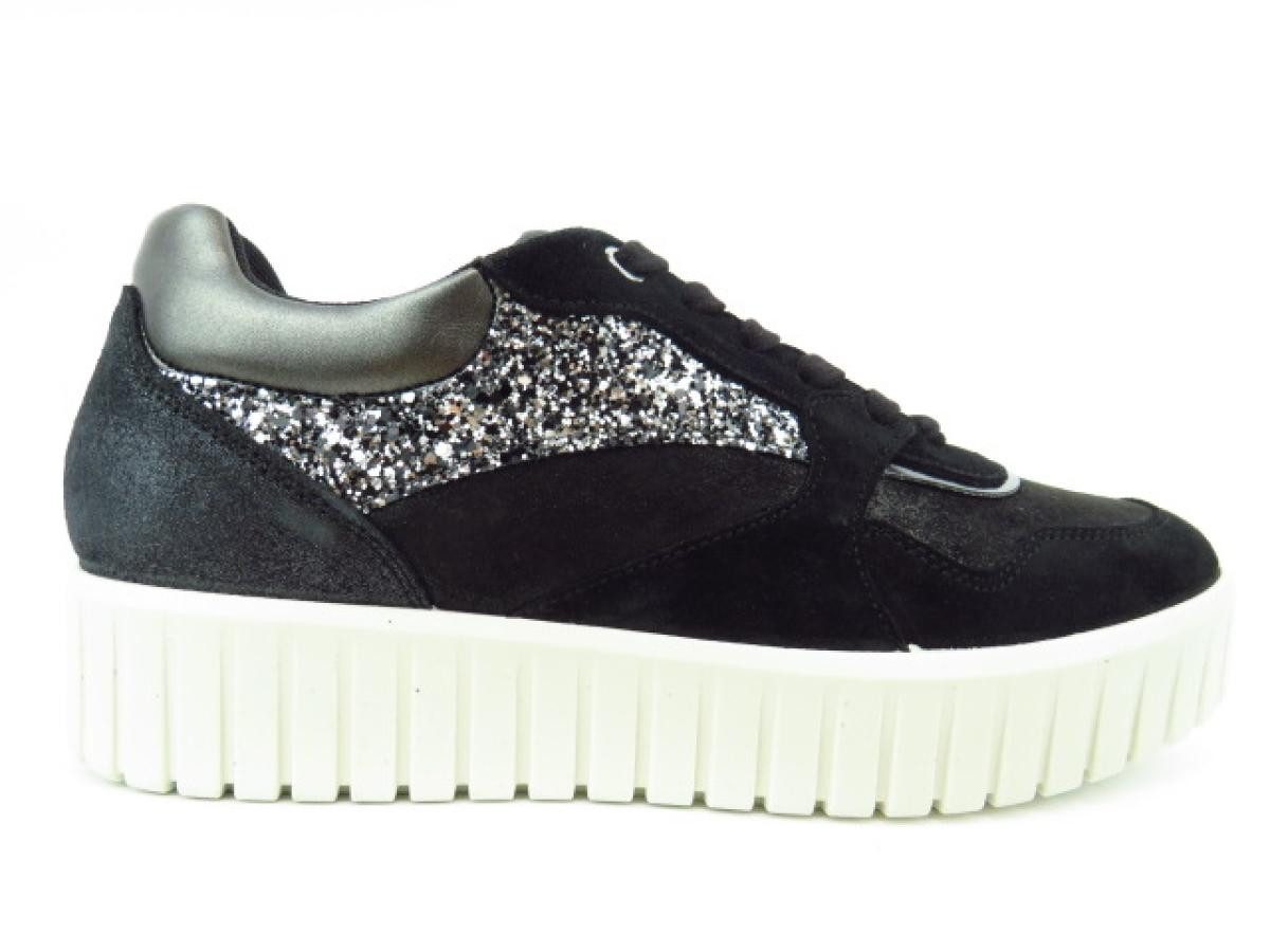 Donna Ares Green nero Sneaker