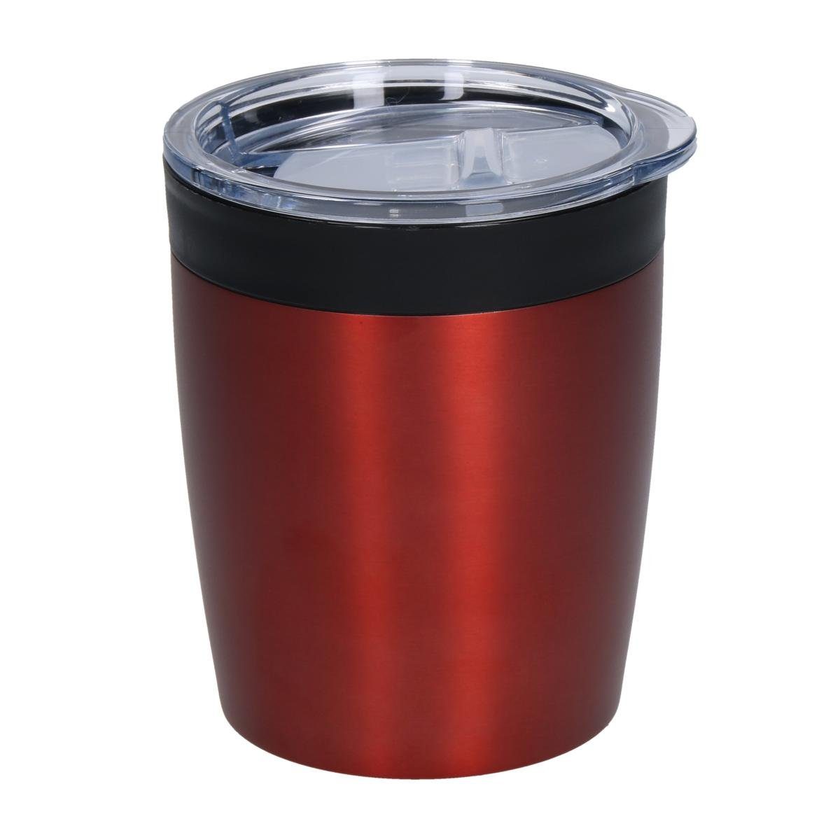 elasto Thermobecher Doppelwandig isolierter Kaffeebecher 350 ml to go, Made in Germany, 100% recyclebar, Heißgetränke, Teebecher
