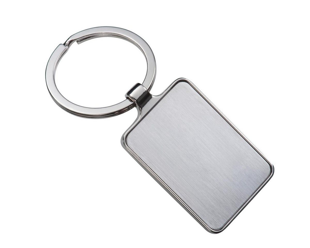 Easy Gifts Schlüsselanhänger Schlüsselanhänger / aus Metall / rechteckig
