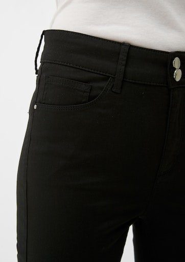 s.Oliver BLACK LABEL 5-Pocket-Jeans mit Doppelknopf-Verschluss