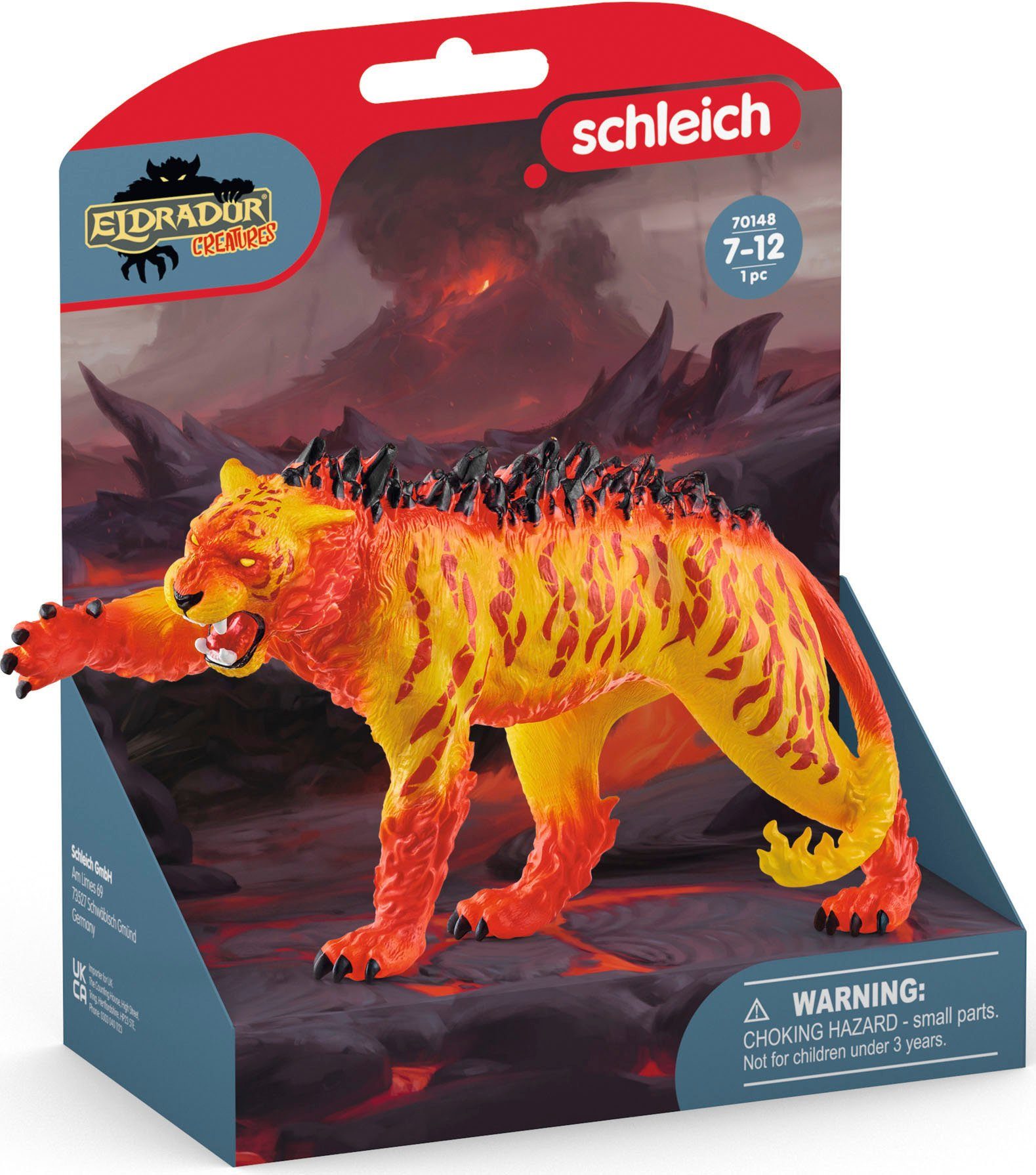 Schleich® Spielfigur ELDRADOR®, Lavatiger (70148)